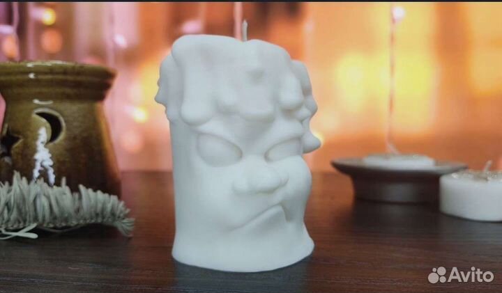 Ароматическая свеча ручной работы 