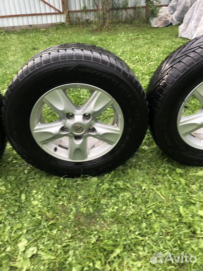 Колеса на toyota land cruiser 200