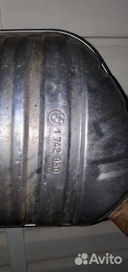 Глушитель бмв е38 м62б44