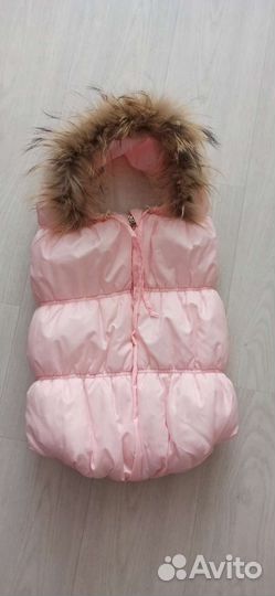 Конверт на выписку для девочки зимний