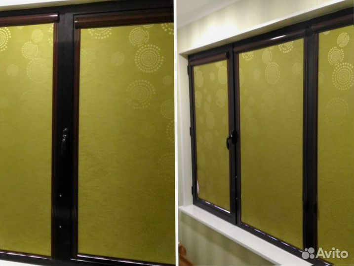 Рулонные шторы на окна в мансарду