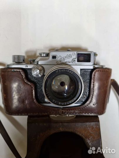 Пленочный фотоаппарат Зоркий-3