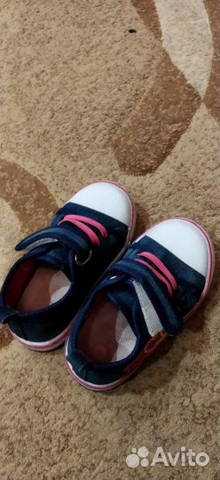 Кеды для девочки 22 размер