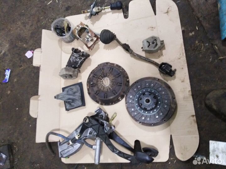 Комплект свап перехода с вкпп на МКПП для ауди