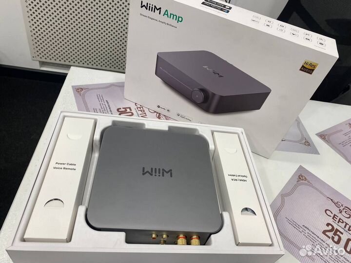 Интегральный усилитель WiiM Amp Space Grey