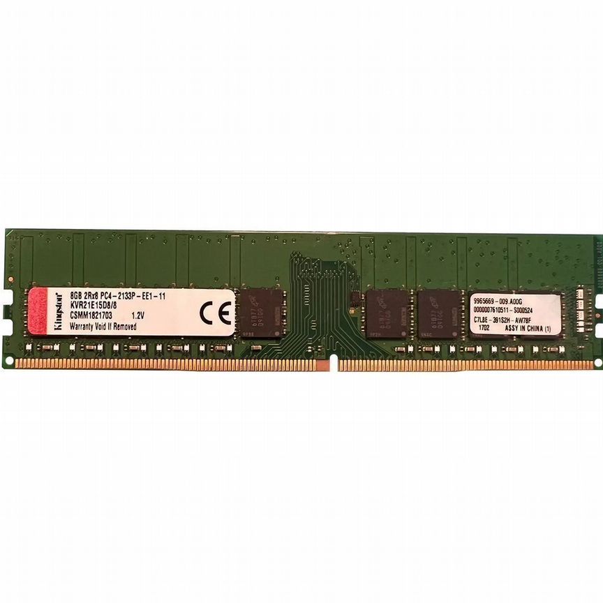 [KVR21E15D8/8] Оперативная Память Kingston 8gb Kvr21e15d8/8