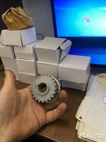 Нижняя шестерня грм 126 приора гранта веста