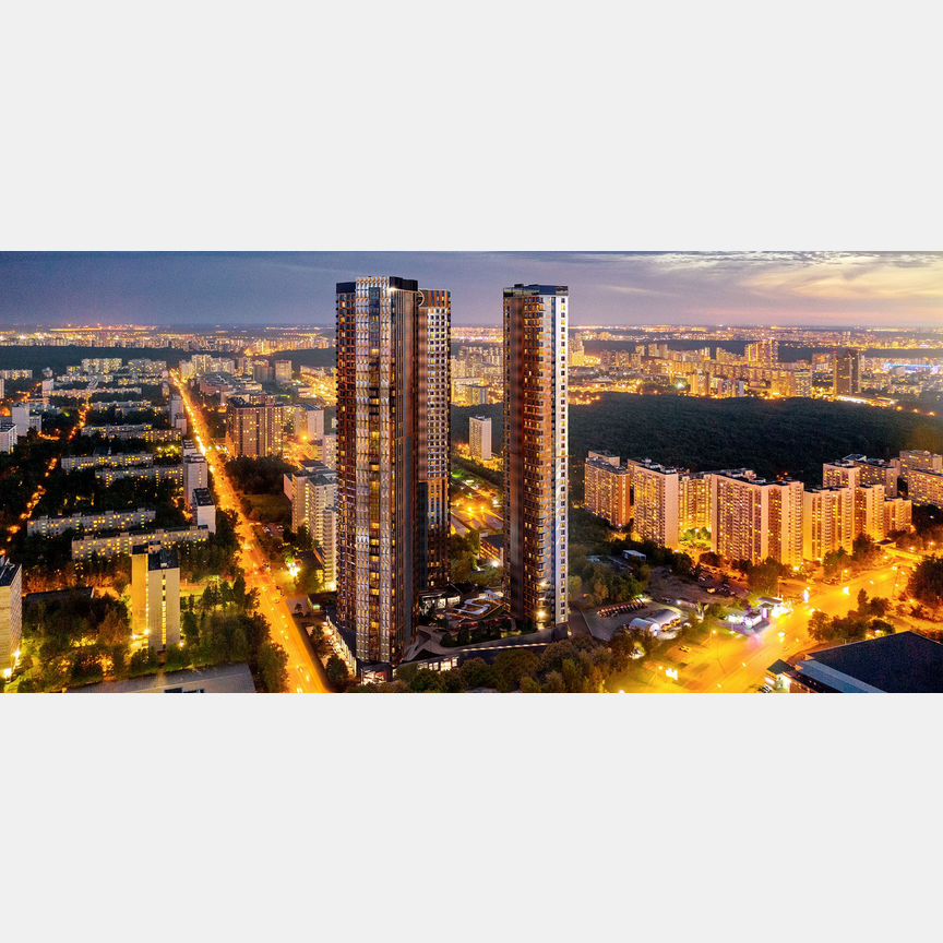 1-к. квартира, 63,4 м², 30/50 эт.