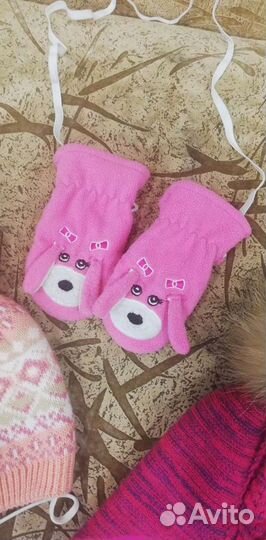 Шапка, варежки, перчатки