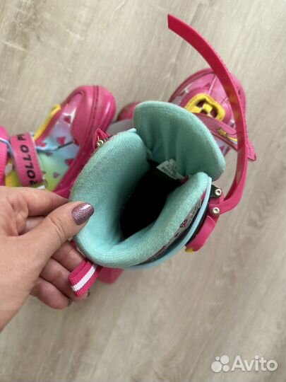 Роликовые коньки раздвижные 30-33