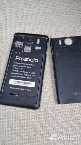 Телефон Prestigio Grace Z3 PSP3533 Duo-на запчасти объявление продам