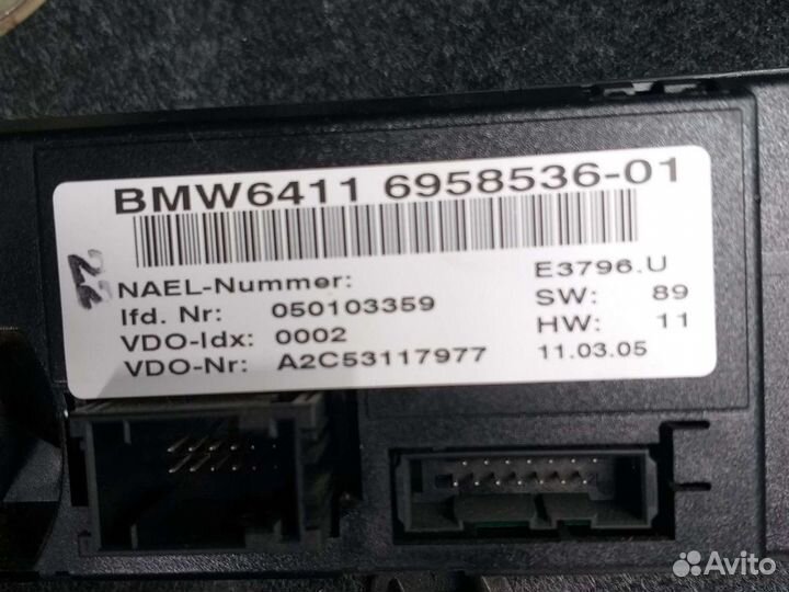 Блок климата bmw е87