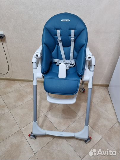 Стульчик Peg Perego Prima Pappa Follow Me Petrolio