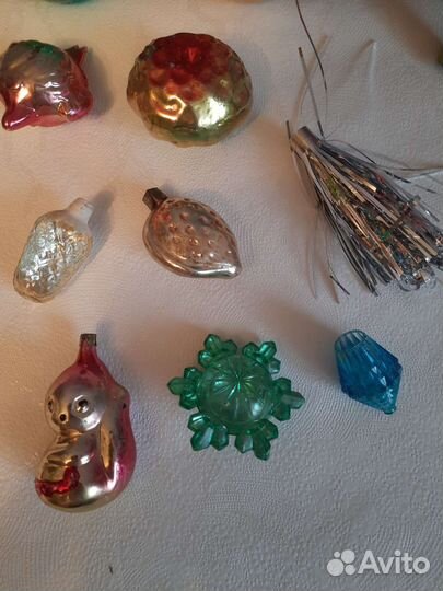 Елочные игрушки СССР