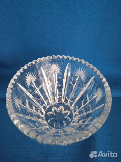 Хрустальная конфетница СССР