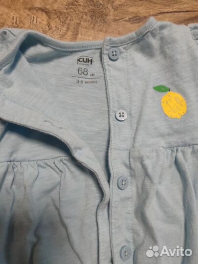 Комбинезон слип летний 62-68