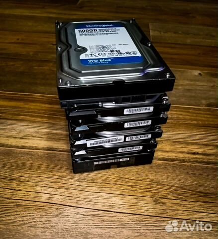 HDD диски - 500 GB/ 1 TB/ и SSD носители - 240 GB