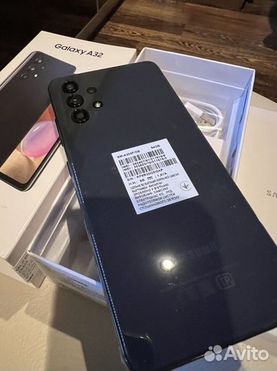Смартфон Samsung Galaxy A32 64GB Awesome Black