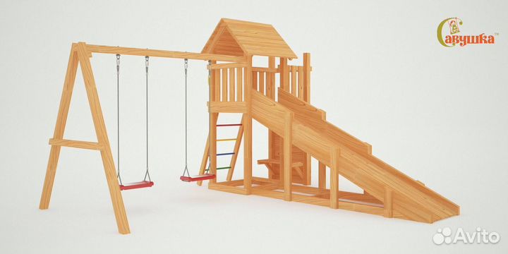Уличная площадка Савушка 4 сезона Мастер 9