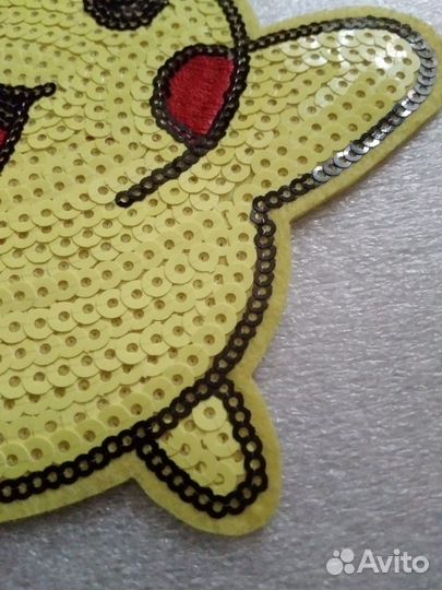 KAT Термоаппликация для одежды Покемон Пикачу