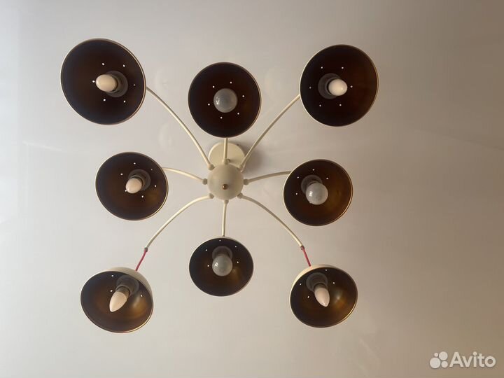 Люстра потолочная бу