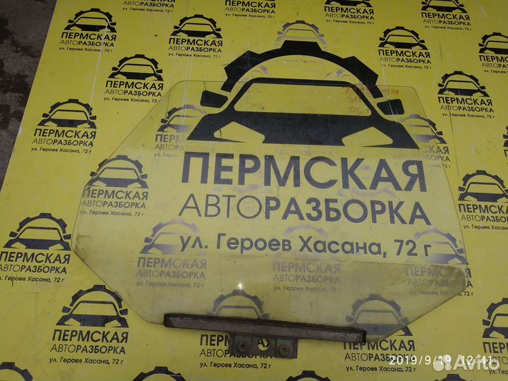 Стекло двери заднее правое для VAZ 2115