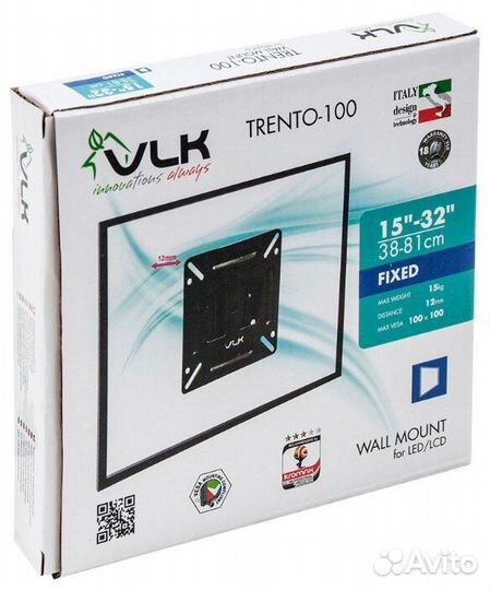 Тв кронштейн VLK trento-100 15