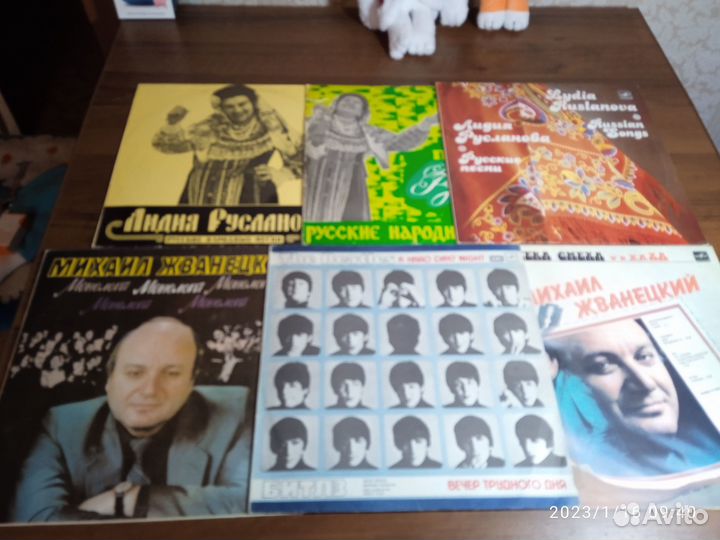 Виниловые пластинки СССР