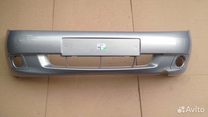 Бампер передний ваз 1118 Калина 1 Рислинг