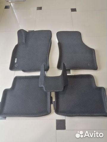 Эва коврики 3D с бортиками Shelby