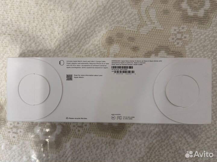 Apple watch s10 46mm jet black