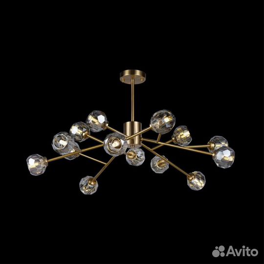 10021/15 Люстра на штанге loft IT Orion Smoky