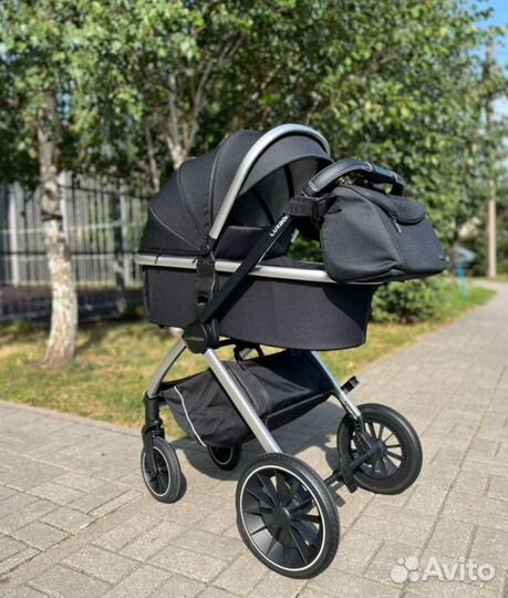 Коляска 2в1 модульная Новая (чёрный )