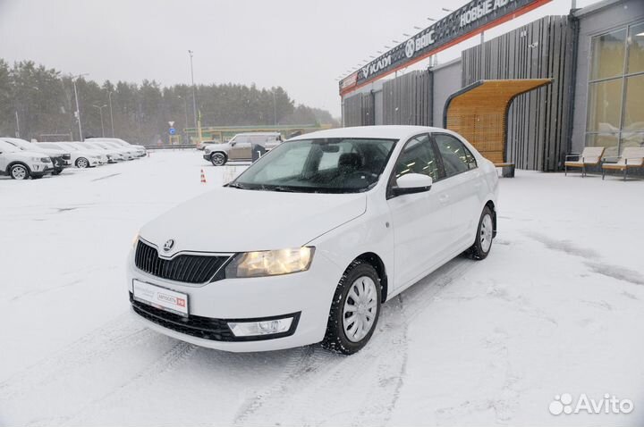 Skoda Rapid 1.6 AT, 2017, 89 820 км