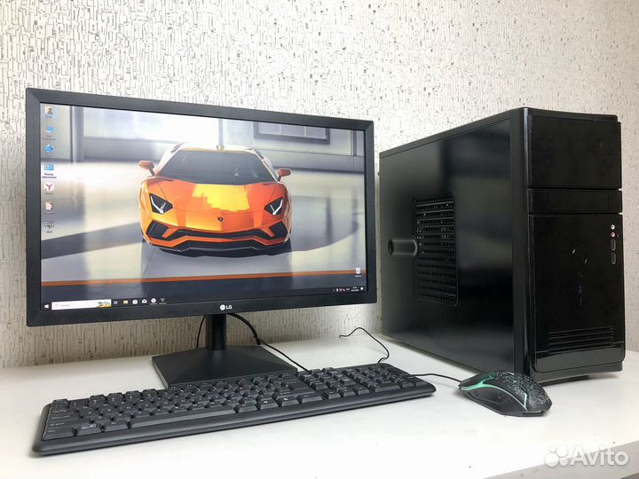 Игровой компьютер (4ядра/8GB/GTX650/SSD/WiFi/W10)