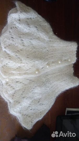 Манишка из Собачьего пуха