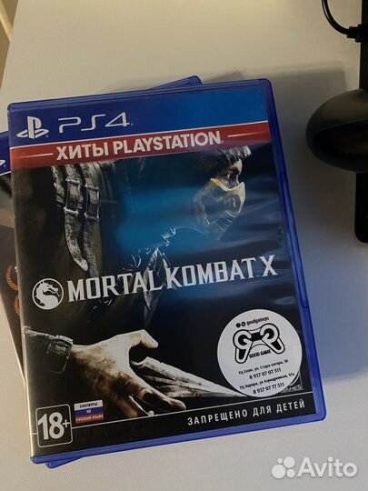 Диски It takes two ps4 и mortal kombat x