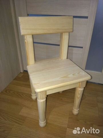 Стул детский деревянный