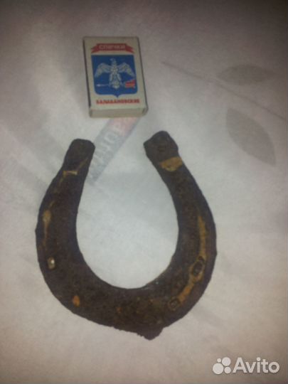 Подкова старинная на удачу и счастье