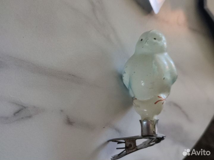 Ёлочная игрушка СССР на прищепке