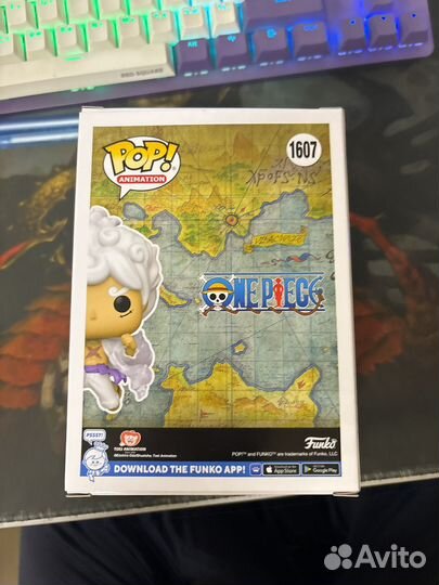 Funko pop luffy gear five 1607 chase