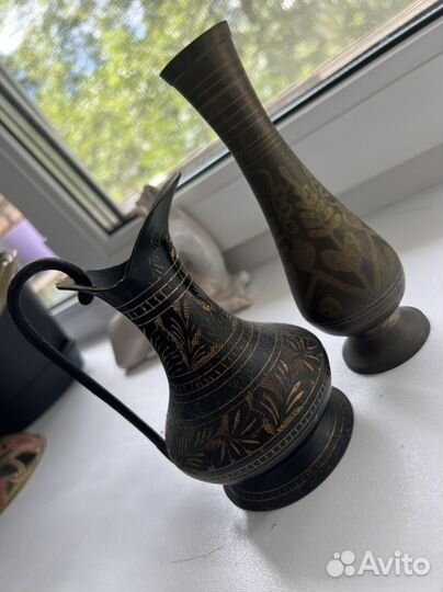 Кувшин декоративный из индии