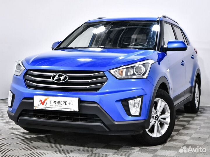 Hyundai Creta 1.6 AT, 2017, 99 368 км