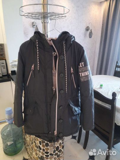 Куртка парка для девочки