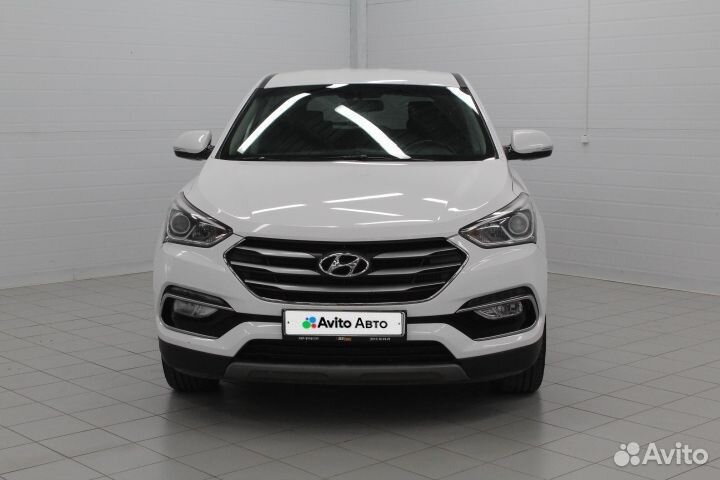 Hyundai Santa Fe 2.2 AT, 2018, 113 001 км