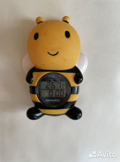 Цифровой термометр для воды и возд.пчелка miniland