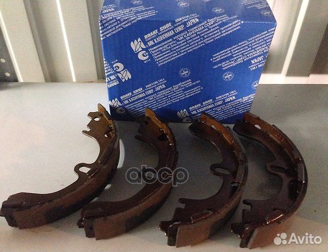 Колодки тормозные барабанные toyota corolla 87