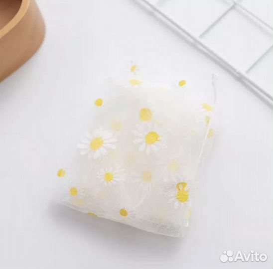 Носки полупрозрачные (ромашковая гамма)