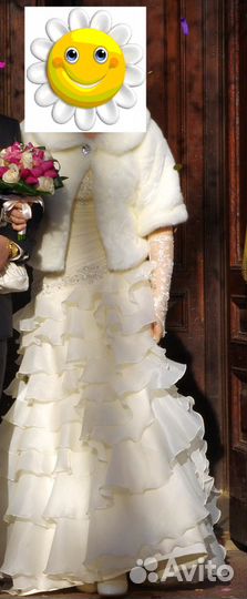 Свадебное платье, 46 р