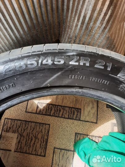 Continental ContiSportContact 5P 285/45 R21 и 325/40 R21 113N
